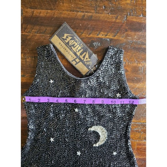 Little Attitudes by Debra Green Hand-Beaded Sequin A-Line Dress, Pageant SZ 7 - Picture 16 of 16